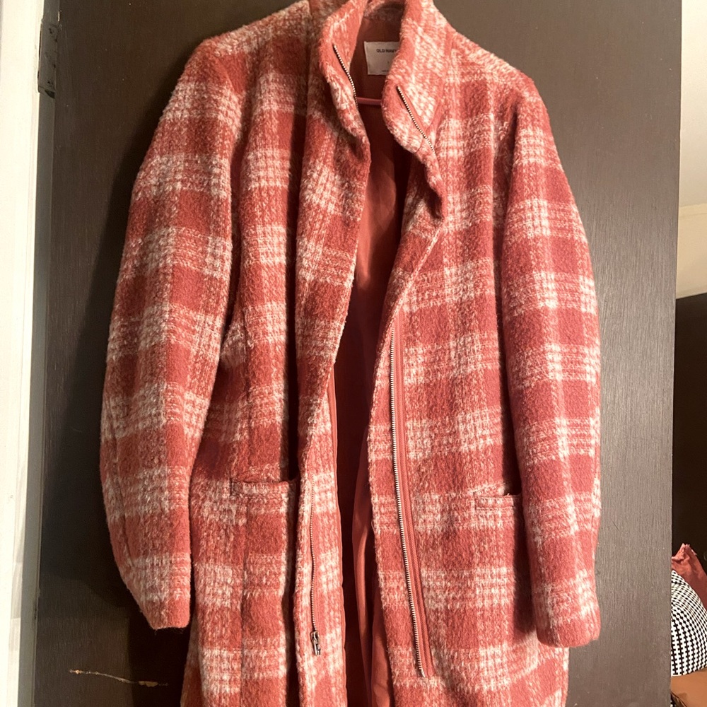 Old Navy Plaid Coat